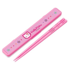 Japan Sanrio Chopsticks 18cm with Case - Hello Kitty : Kaohana