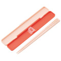 Japan Sanrio Chopsticks 18cm with Case - Hello Kitty : Watercolor Floral - 2