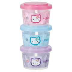 Japan Sanrio Joint Type Food Storage Container Set - Hello Kitty : Kaohana