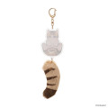 Japan Mofusand Dangling Tail Mascot Keychain - Cat Brown White - 6