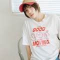 Japan Chiikawa Dry T-shirt (XL) - Chiikawa & Hachiware & Usagi : Feel Good Keep Moving Still Trying - 2