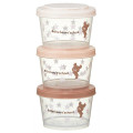 Japan The Bear's School Joint Type Food Storage Container Set - 1