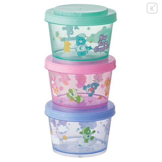Japan Care Bears Joint Type Food Storage Container Set - 3