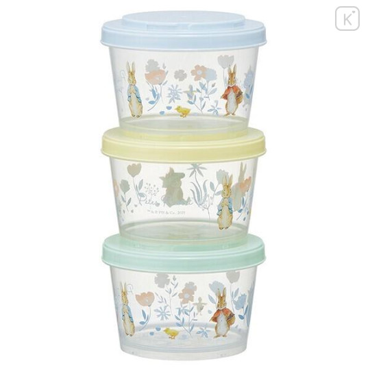 Japan Peter Rabbit Joint Type Food Storage Container Set - 1