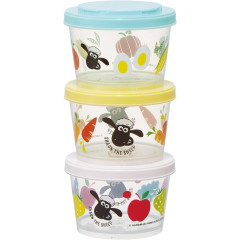 Japan Shaun the Sheep Joint Type Food Storage Container Set