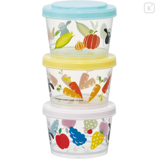 Japan Shaun the Sheep Joint Type Food Storage Container Set - 2