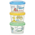 Japan Sesame Street Joint Type Food Storage Container Set - Pop - 2