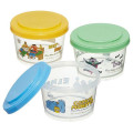 Japan Sesame Street Joint Type Food Storage Container Set - Pop - 3