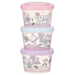 Japan Esther Bunny Joint Type Food Storage Container Set