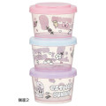 Japan Esther Bunny Joint Type Food Storage Container Set - 3