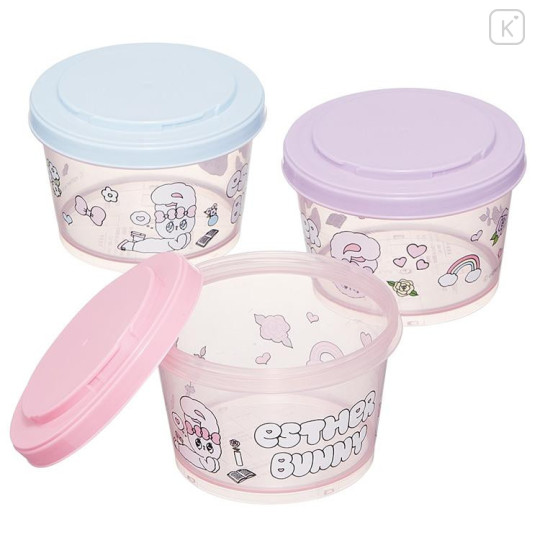 Japan Esther Bunny Joint Type Food Storage Container Set - 4