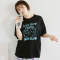 Japan Chiikawa Dry T-shirt (L) - Furuhonya Kani-chan & Momonga : Let's Keep Going Run Club - 5