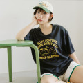 Japan Chiikawa Dry T-shirt (M) - Kurimanju & Shisa : Good Fortune Come on my way Keep Dancing - 3