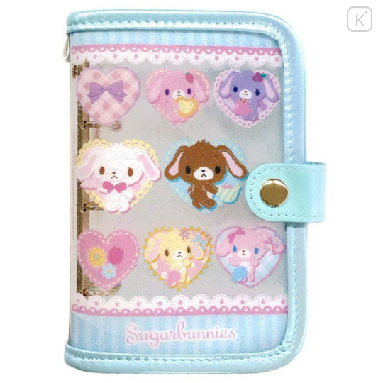 Japan Sanrio 6 Hole Sticker Binder - Sugarbunnies : Blue - 1