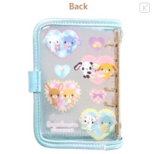 Japan Sanrio 6 Hole Sticker Binder - Sugarbunnies : Blue - 2