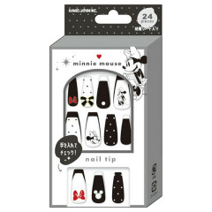 Japan Disney Nail Tips - Minnie : Monotone