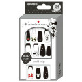 Japan Disney Nail Tips - Minnie : Monotone - 1