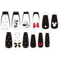 Japan Disney Nail Tips - Minnie : Monotone - 2