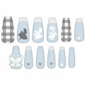 Japan Disney Nail Tips - Alice in Wonderland : Blue - 2