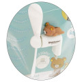 Japan San-X Lightning Mini Cool Fan - Chairoikoguma - 2
