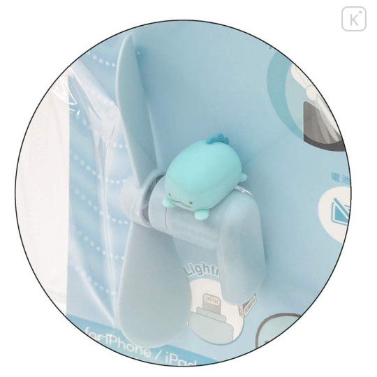Japan San-X Lightning Mini Cool Fan - Sumikko Gurashi : Tokage - 2