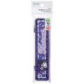 Japan Sanrio Chopsticks 18cm & Spoon with Case - Kuromi : School - 4