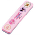 Japan Sanrio Chopsticks 18cm & Spoon with Case - Kuromi & My Melody : Netflix - 2