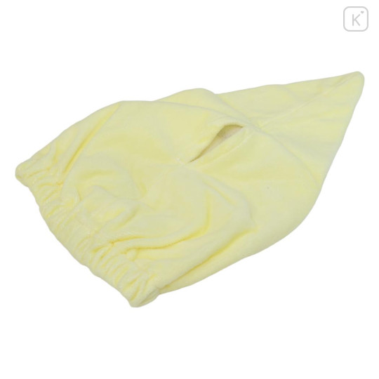 Japan Pokemon Towel Cap - Pikachu : Happy Light Yellow - 2