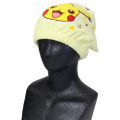 Japan Pokemon Towel Cap - Pikachu : Happy Light Yellow - 4