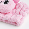 Japan Esther Bunny Mascot Spa Headband - Pink - 3