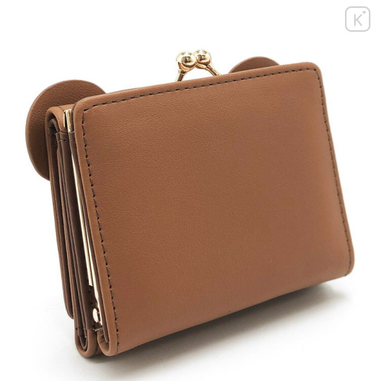 Japan San-X Clasp Trifold Wallet - Chairoikoguma : Face - 2