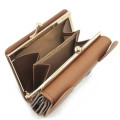 Japan San-X Clasp Trifold Wallet - Chairoikoguma : Face - 3