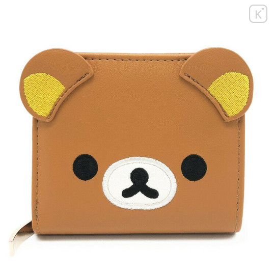 Japan San-X Bifold Wallet - Rilakkuma : Face - 1