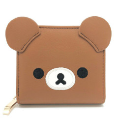 Japan San-X Bifold Wallet - Chairoikoguma : Face