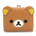 Japan San-X Clasp Trifold Wallet - Rilakkuma : Face - 1