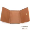 Japan San-X Clasp Trifold Wallet - Rilakkuma : Face - 5