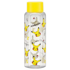Japan Pokemon Hexagonal Water Bottle 350ml - Pikachu