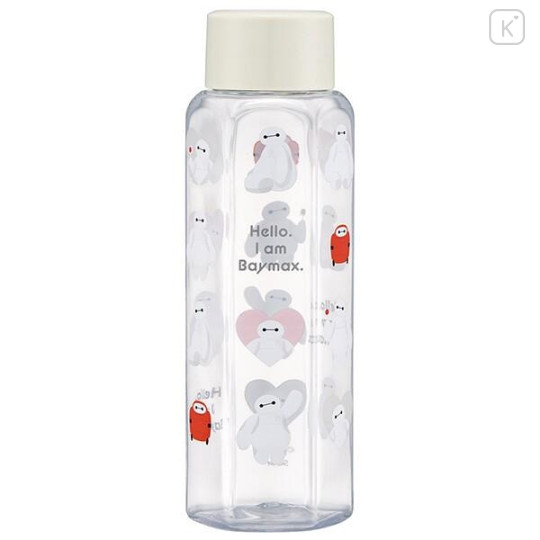 Japan Disney Hexagonal Water Bottle 350ml - Baymax - 1