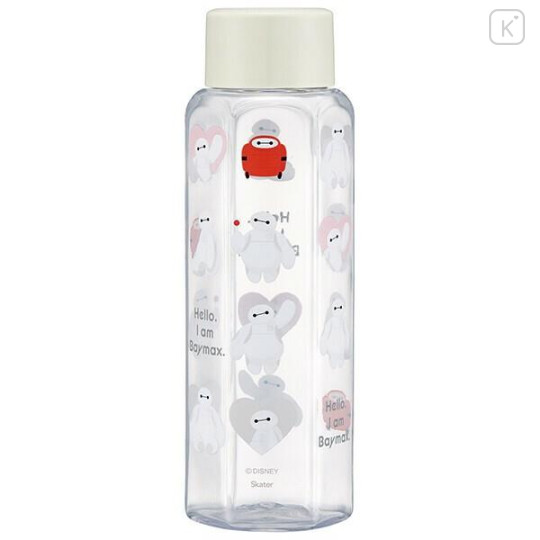 Japan Disney Hexagonal Water Bottle 350ml - Baymax - 2