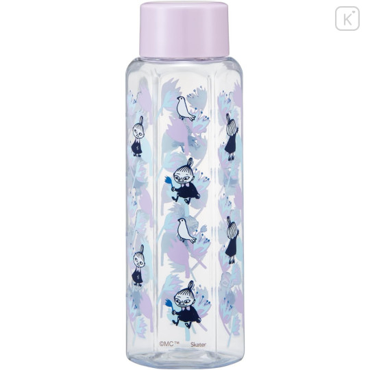 Japan Moomin Hexagonal Water Bottle 350ml - Little My - 2