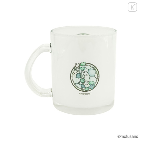 Japan Mofusand Glass Mug - Stained Glass Green - 5