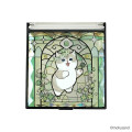 Japan Mofusand Jewelry Mirror - Stained Glass Green - 3