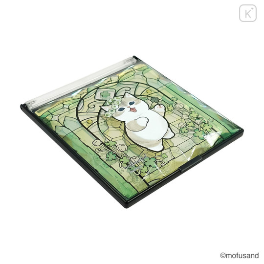 Japan Mofusand Jewelry Mirror - Stained Glass Green - 4