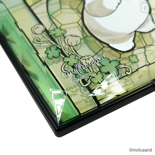 Japan Mofusand Jewelry Mirror - Stained Glass Green - 6