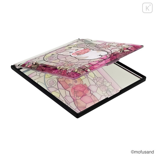 Japan Mofusand Jewelry Mirror - Stained Glass Pink - 5