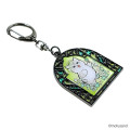 Japan Mofusand Stained Glass Style Keychain - Green - 5