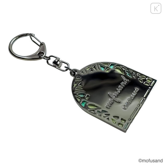 Japan Mofusand Stained Glass Style Keychain - Green - 6