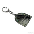Japan Mofusand Stained Glass Style Keychain - Green - 6