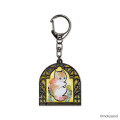 Japan Mofusand Stained Glass Style Keychain - Orange - 1