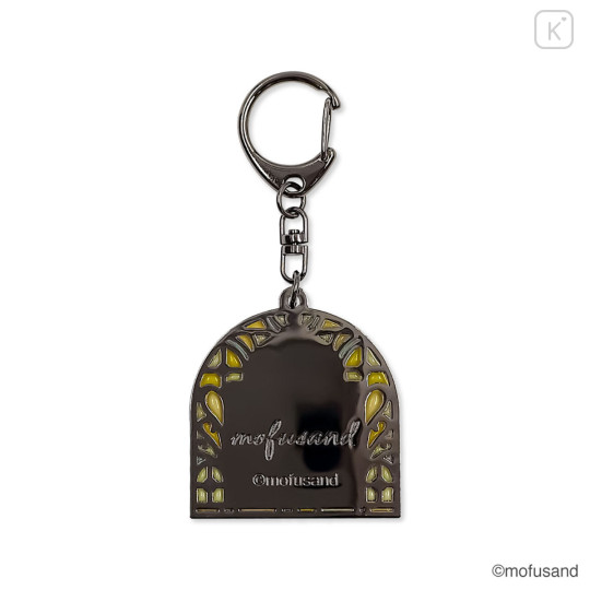 Japan Mofusand Stained Glass Style Keychain - Orange - 4